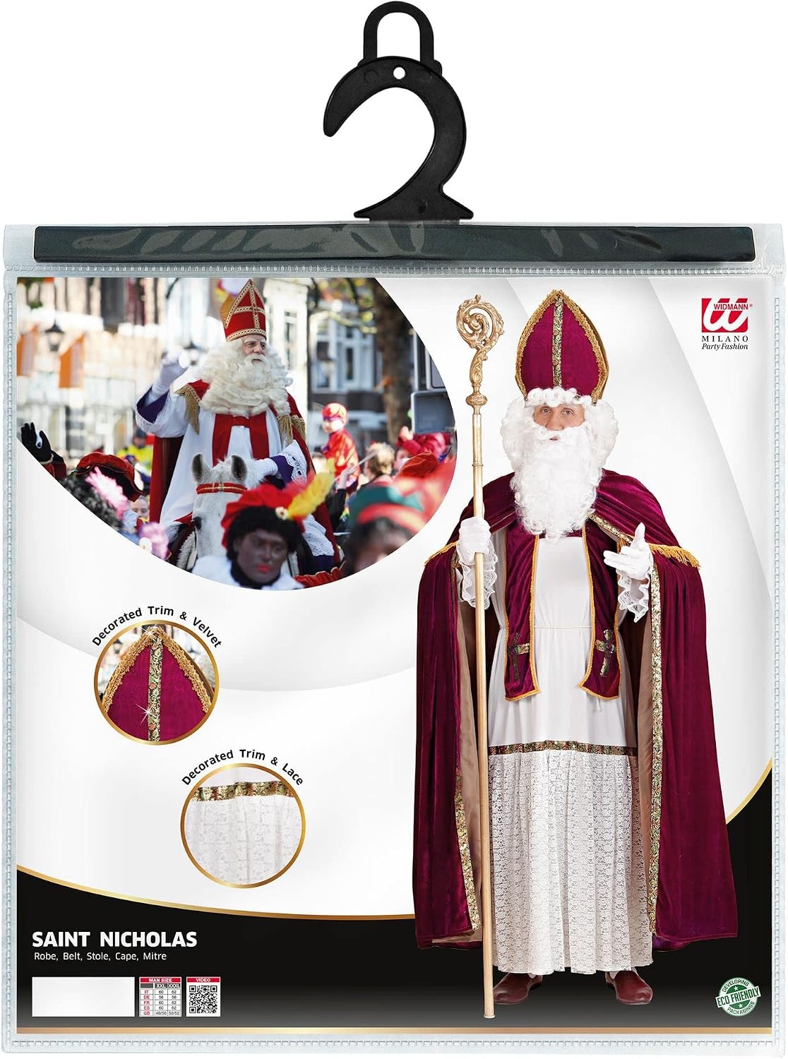 Archbishop Kerstkostuum - Maat S-M (34% Korting!)