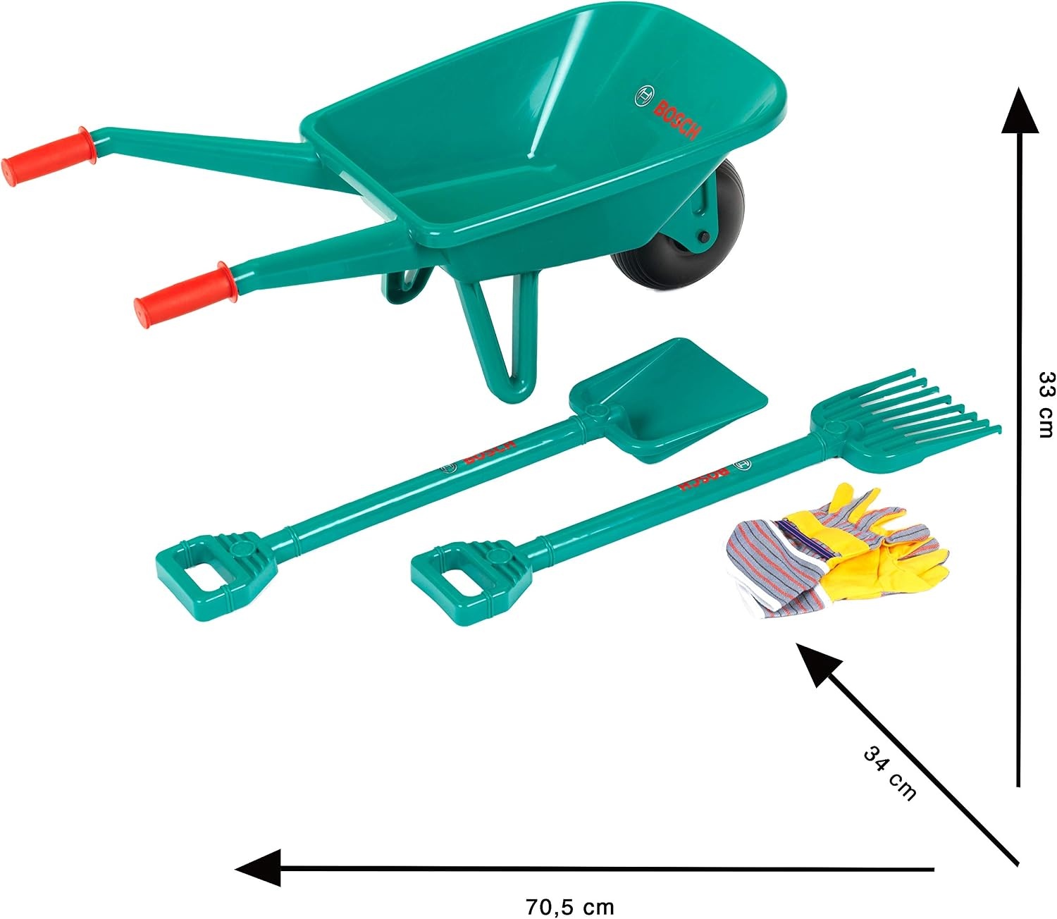 Theo Klein Bosch Tuinset met Kruiwagen & Gereedschap - 28% Korting