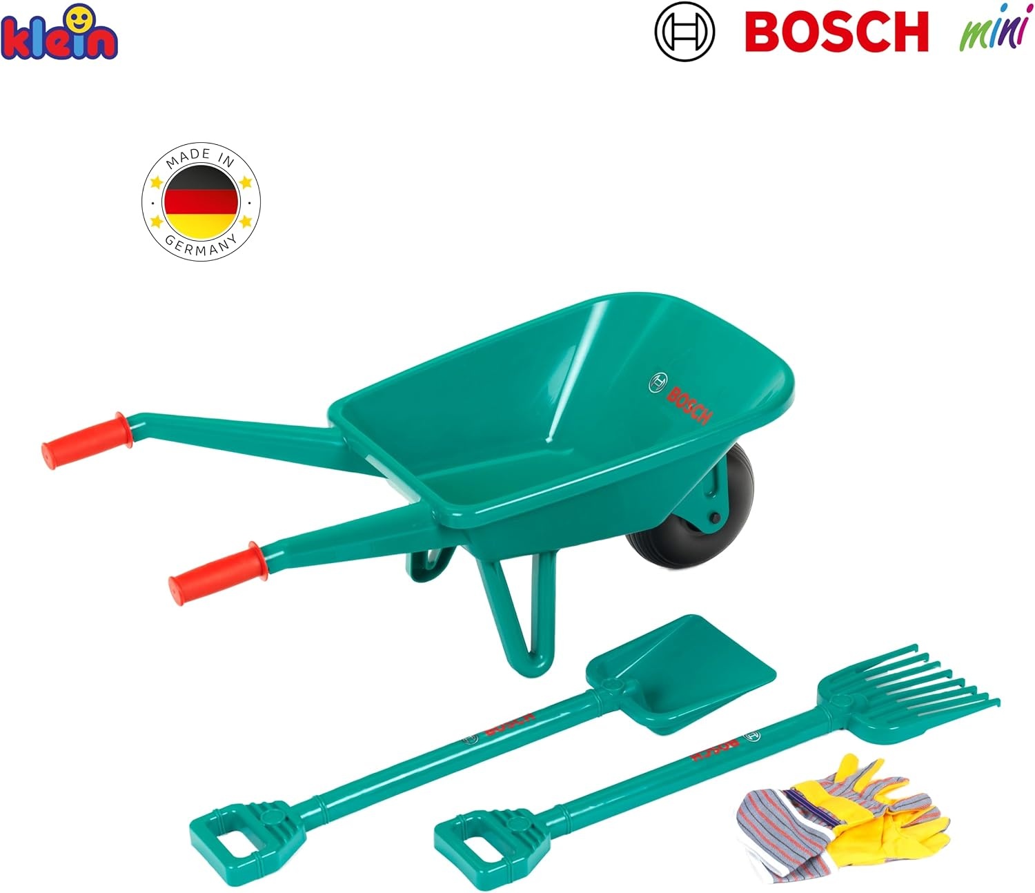 Theo Klein Bosch Tuinset met Kruiwagen & Gereedschap - 28% Korting