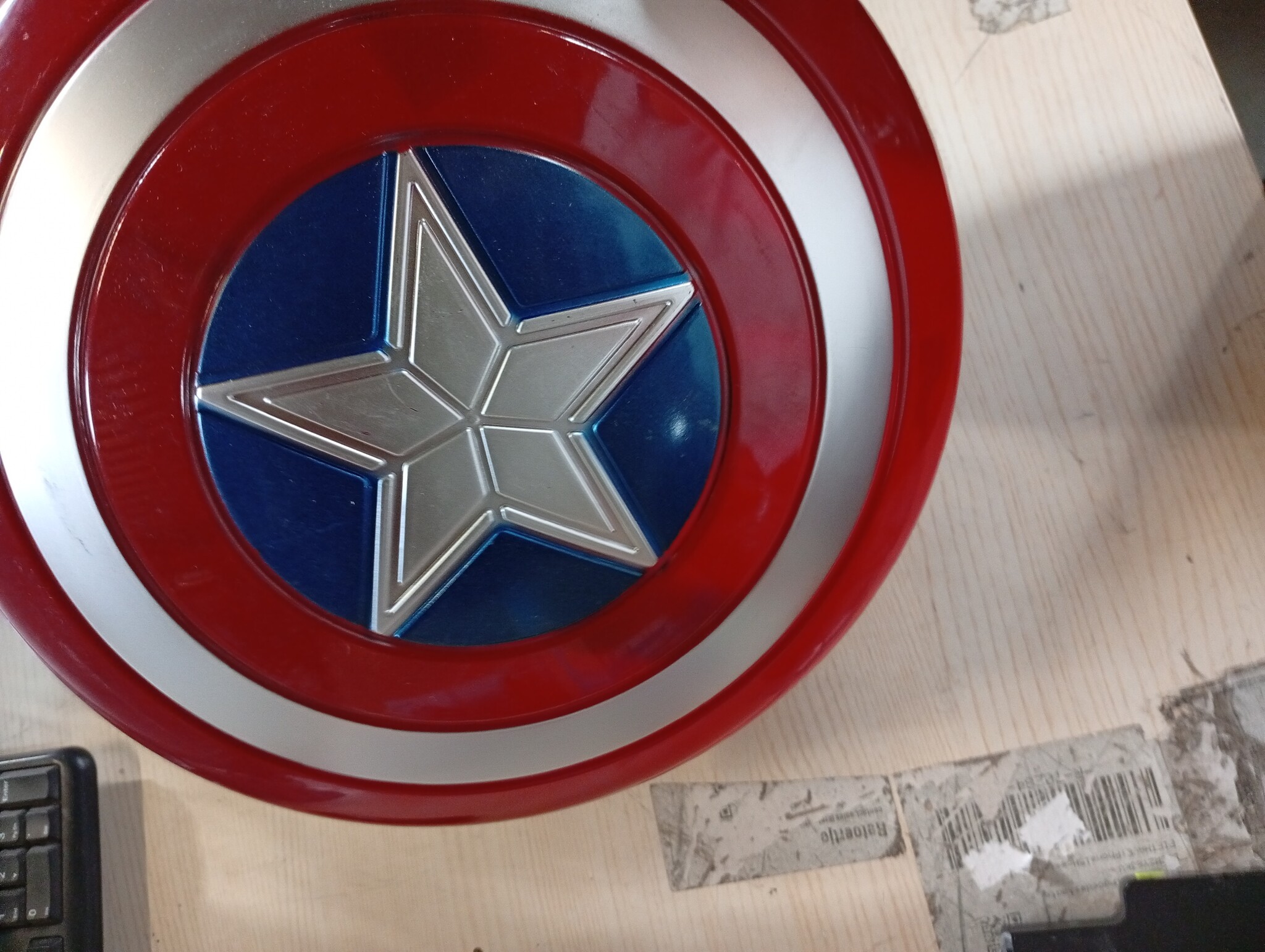 Captain America Schild 50% Korting - Kinderkostuum Accessoire
