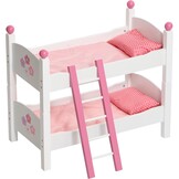 Bayer Chic 2000 Poppenbed Fiori - Wit/Roze - 34% Korting