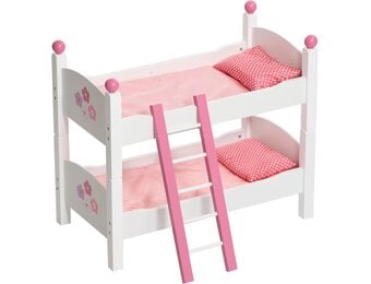 Bayer Chic 2000 Poppenbed Fiori - Wit/Roze - 34% Korting