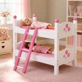 Bayer Chic 2000 Poppenbed Fiori - Wit/Roze - 34% Korting