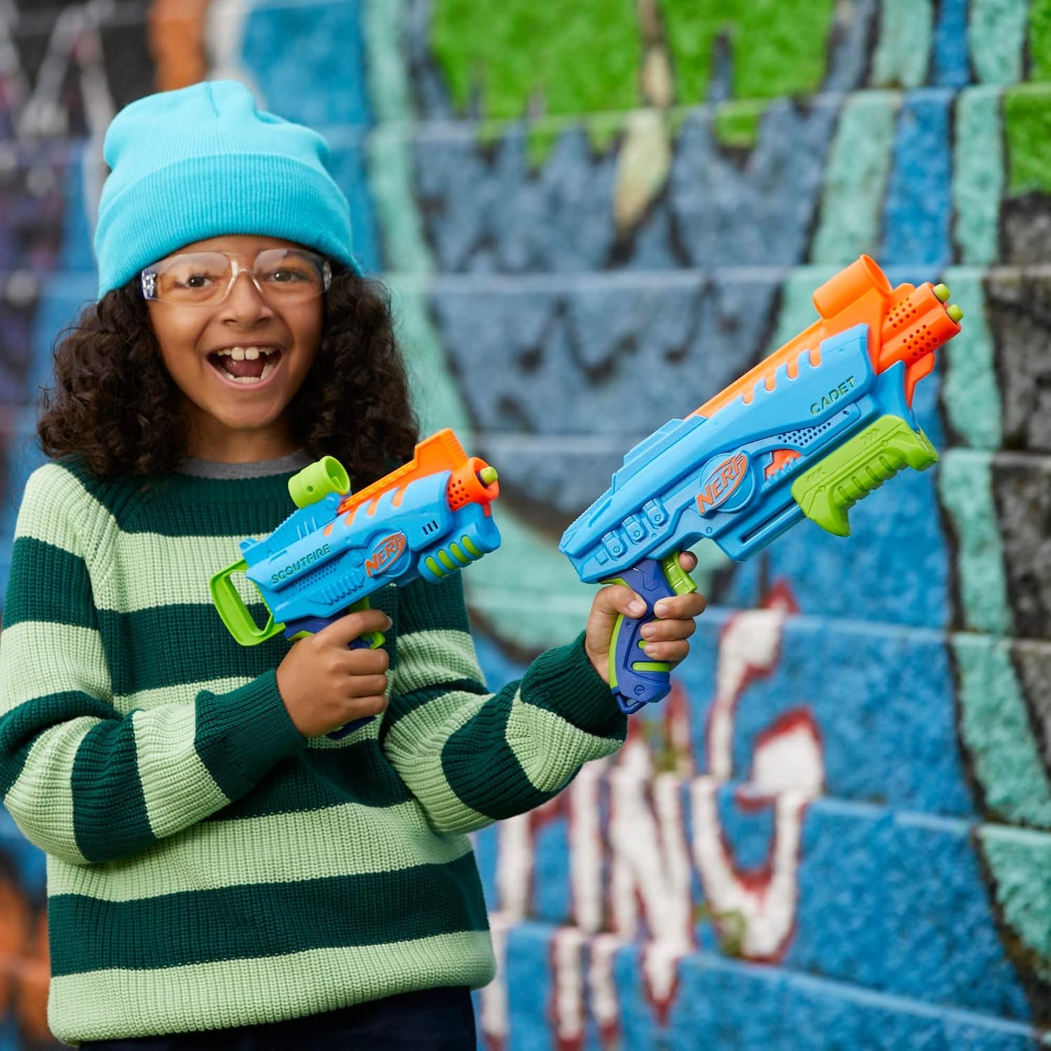 Nerf Elite Junior Starter Set - 2 Blasters, 56% Korting!