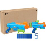 Nerf Elite Junior Starter Set - 2 Blasters, 56% Korting!