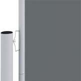 Uittrekbaar Windscherm 160x1000 cm Antraciet - 30% Korting