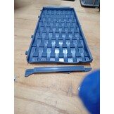 Plantenbak met Latwerk Donkergrijs - 80x40x136 cm - 62% Korting