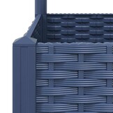 Plantenbak met Latwerk Donkergrijs - 80x40x136 cm - 62% Korting