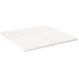 Tafelblad Grenenhout Wit 80x80 cm - 29% Korting