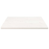 Tafelblad Grenenhout Wit 80x80 cm - 29% Korting