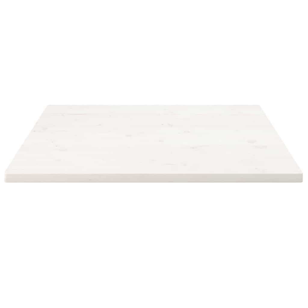 Tafelblad Grenenhout Wit 80x80 cm - 29% Korting