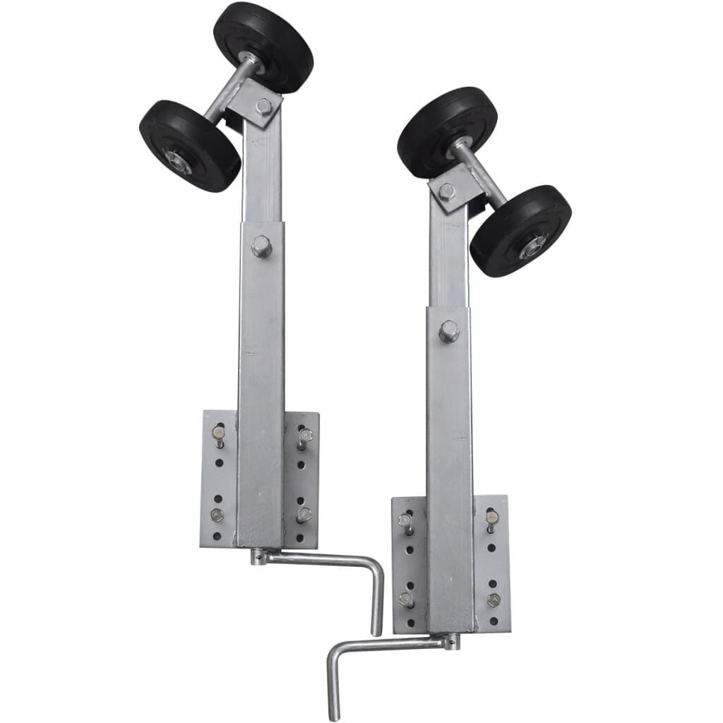 Boegsteun Set Boot Trailer Verstelbaar 59-84cm 500kg 34% Korting