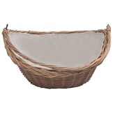 Bruine Houtmand van Wilgenhout met Handvat - 57 cm breed - 34% Korting