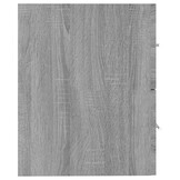 Wastafelkast 60cm Grijs Sonoma Eikenhout - 34% Korting