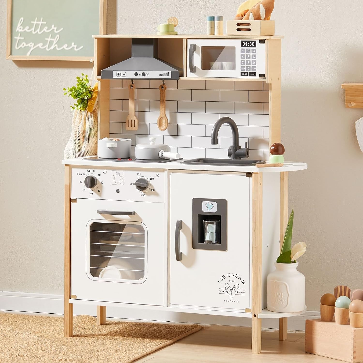 Tiny Land Kinderkeuken Antraciet - 30% Korting