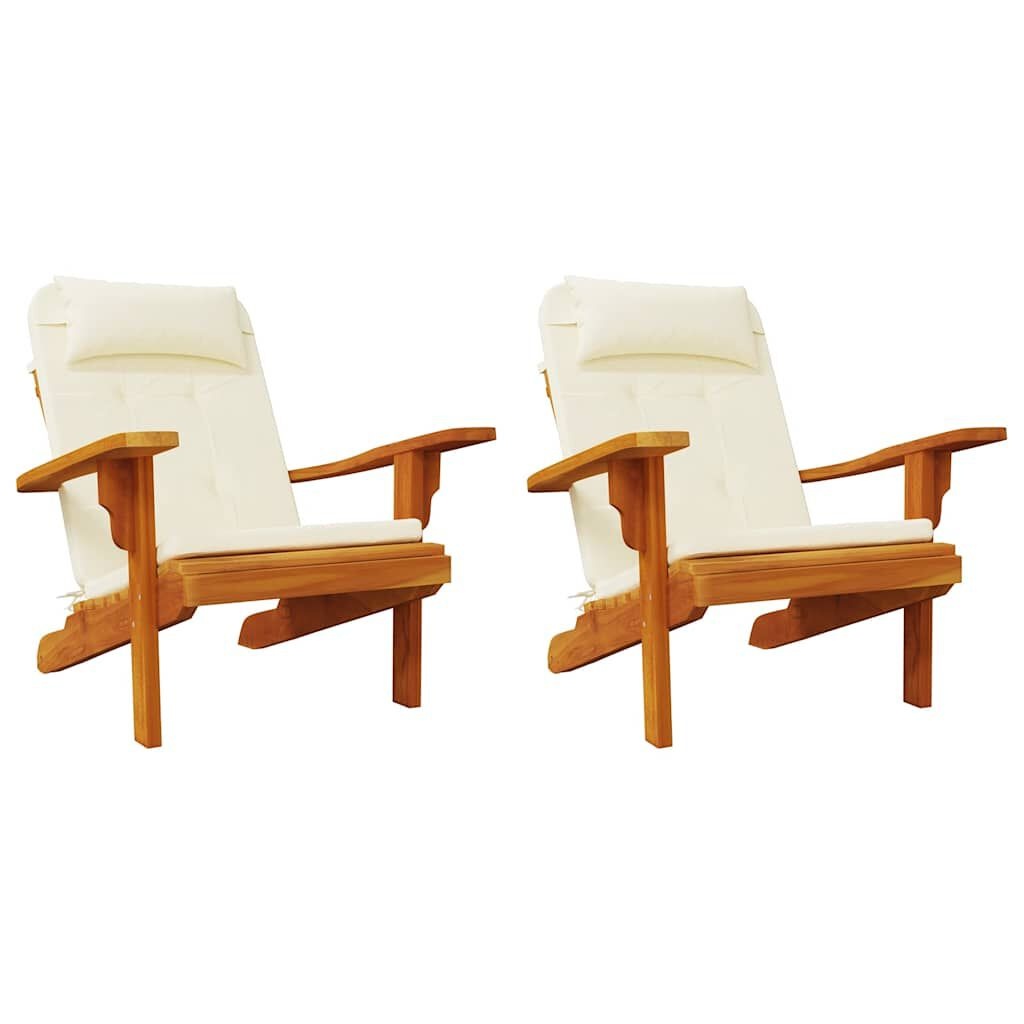 Stoelkussens Adirondack Crème (2 stuks) - 34% Korting