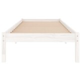 Wit Grenenhouten Bedframe 90x200 cm - 29% Korting!