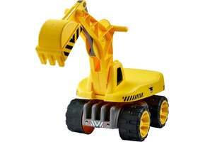 BIG Power Worker Graafmachine - Gele Speelgoed Bouwmachine (34% Korting)