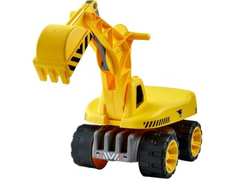 BIG Power Worker Graafmachine - Gele Speelgoed Bouwmachine (34% Korting)