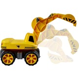 BIG Power Worker Graafmachine - Gele Speelgoed Bouwmachine (34% Korting)