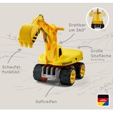 BIG Power Worker Graafmachine - Gele Speelgoed Bouwmachine (34% Korting)