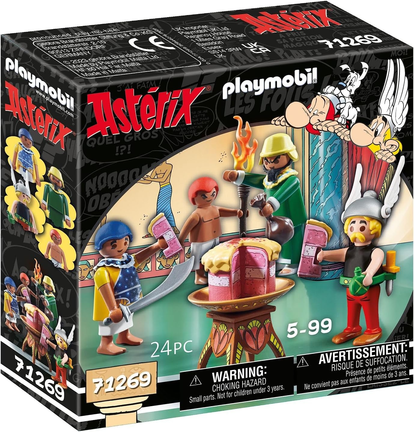 PLAYMOBIL Asterix Vergiftigde Taart Amonbofis 71269 - 33% Korting