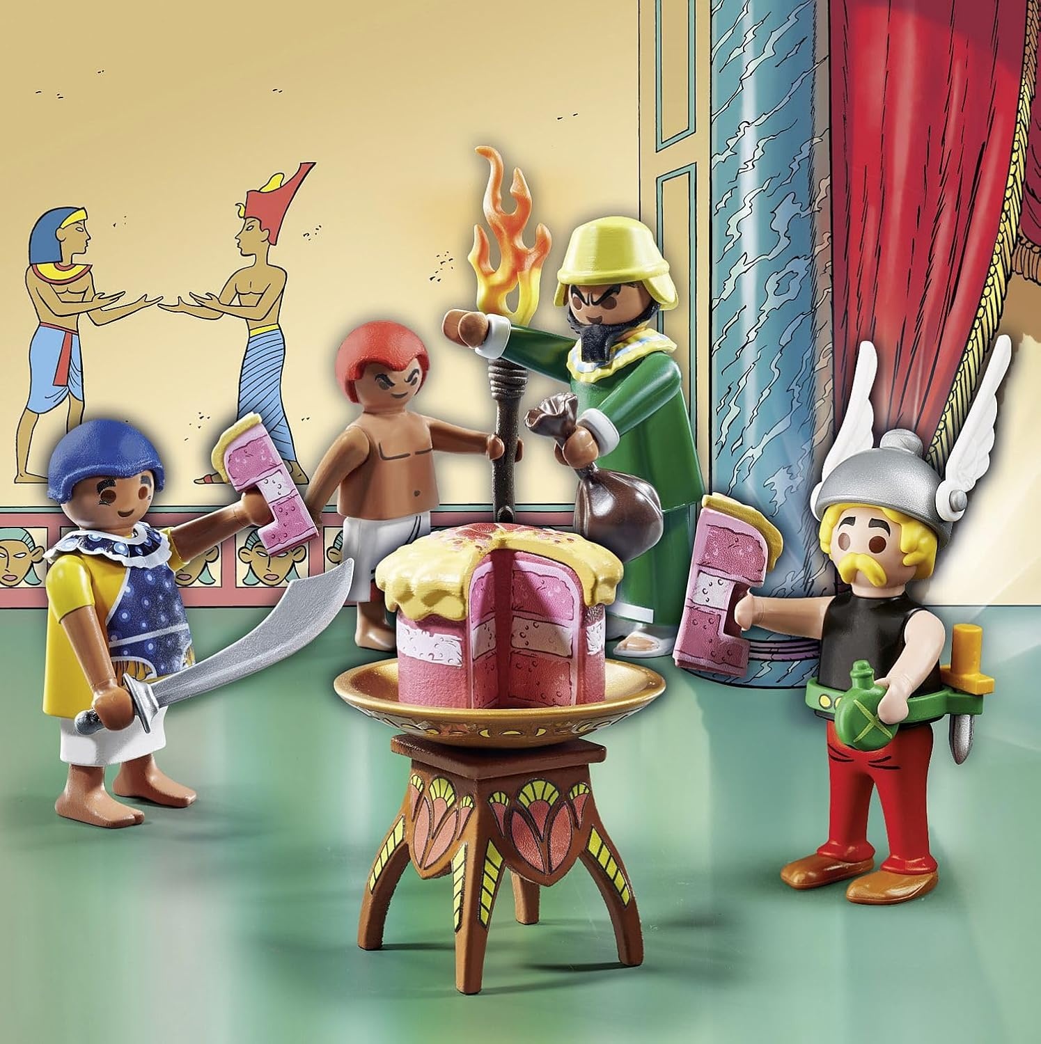 PLAYMOBIL Asterix Vergiftigde Taart Amonbofis 71269 - 33% Korting