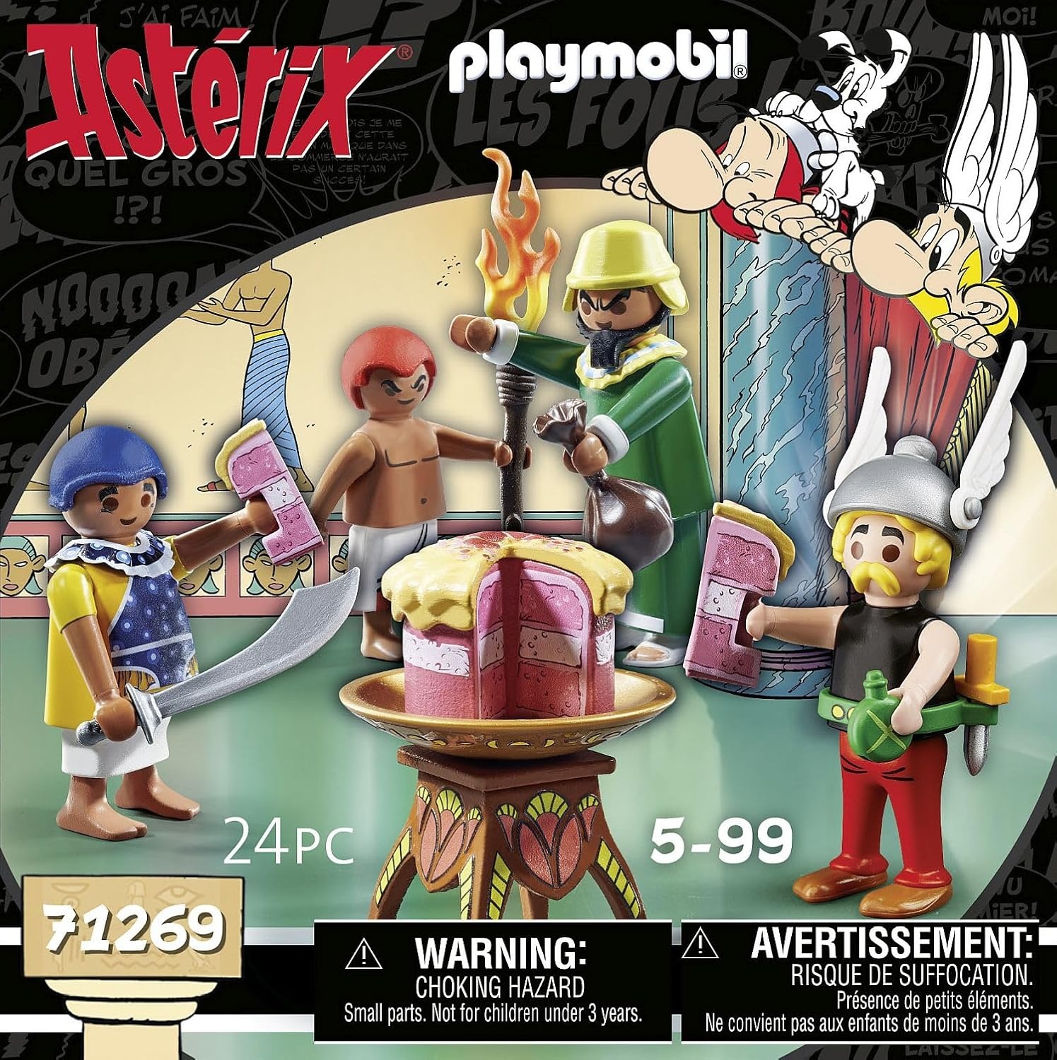PLAYMOBIL Asterix Vergiftigde Taart Amonbofis 71269 - 33% Korting