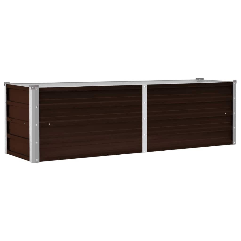 Plantenbak 160x40x45 cm Bruin (53% Korting)