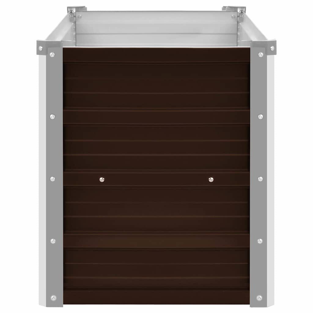 Plantenbak 160x40x45 cm Bruin (53% Korting)