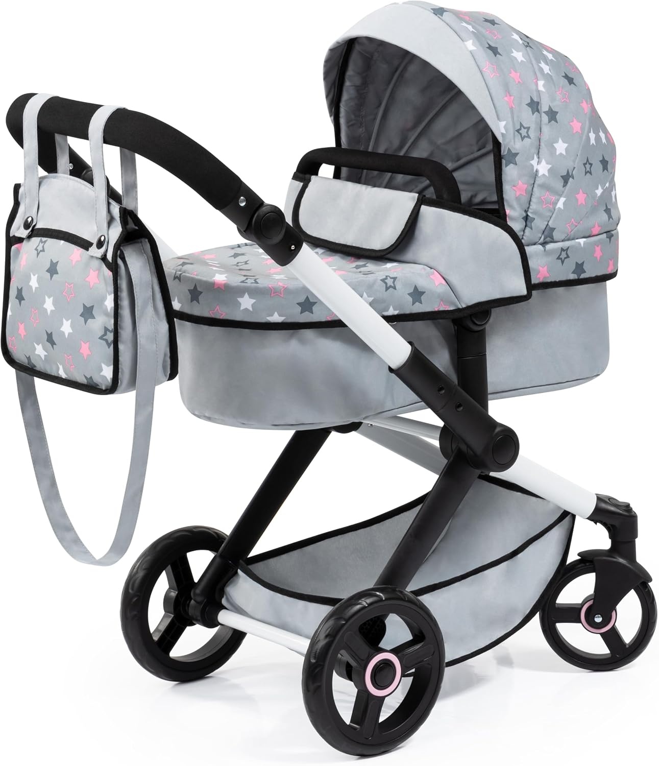 Roze Poppenwagen Bayer Design XEO - Nu met 29% Korting!