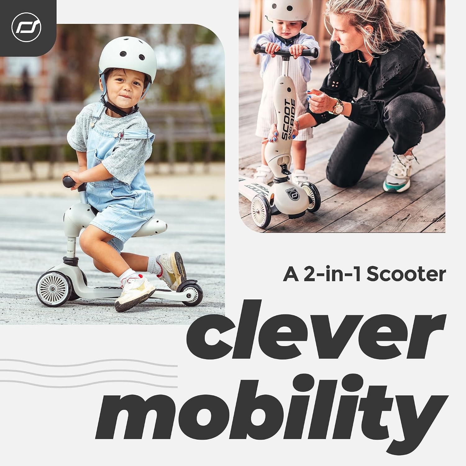 Scoot & Ride Loopfiets/Step 2-in-1 met 54% Korting