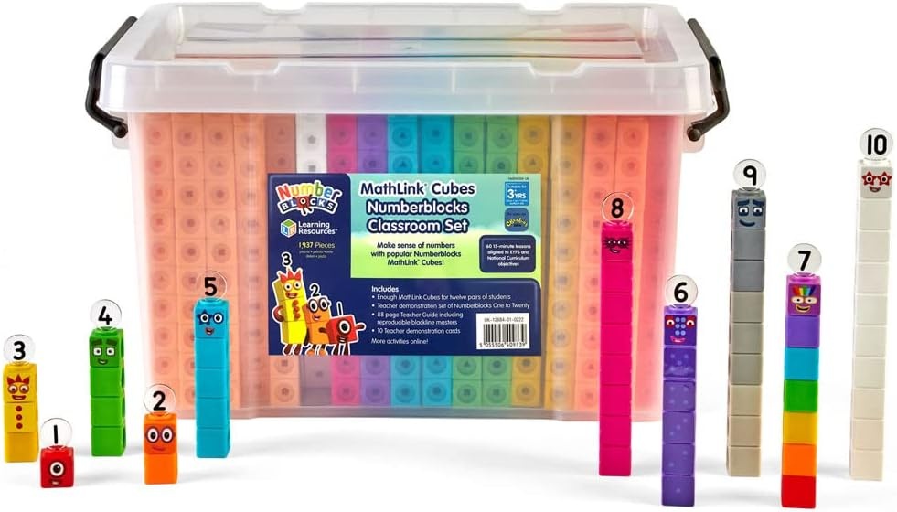 Learning Resources MathLink Kubussen: Educatieve Set met 35% Korting