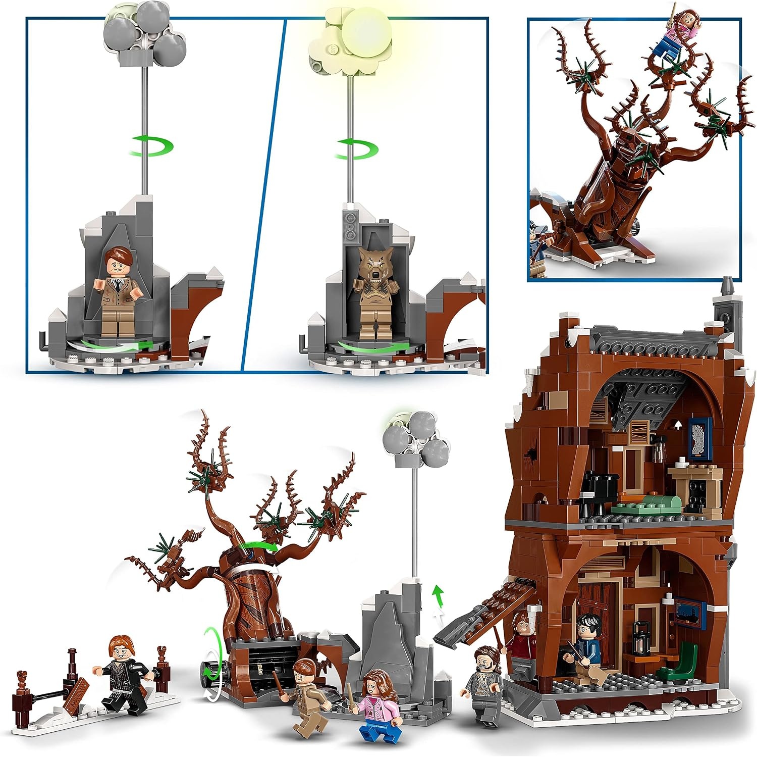 Harry Potter Heulende Hütte & Weide Bouwset - 30% Korting