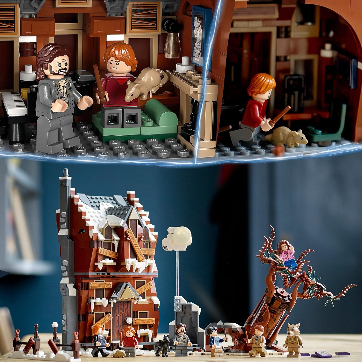 Harry Potter Heulende Hütte & Weide Bouwset - 30% Korting