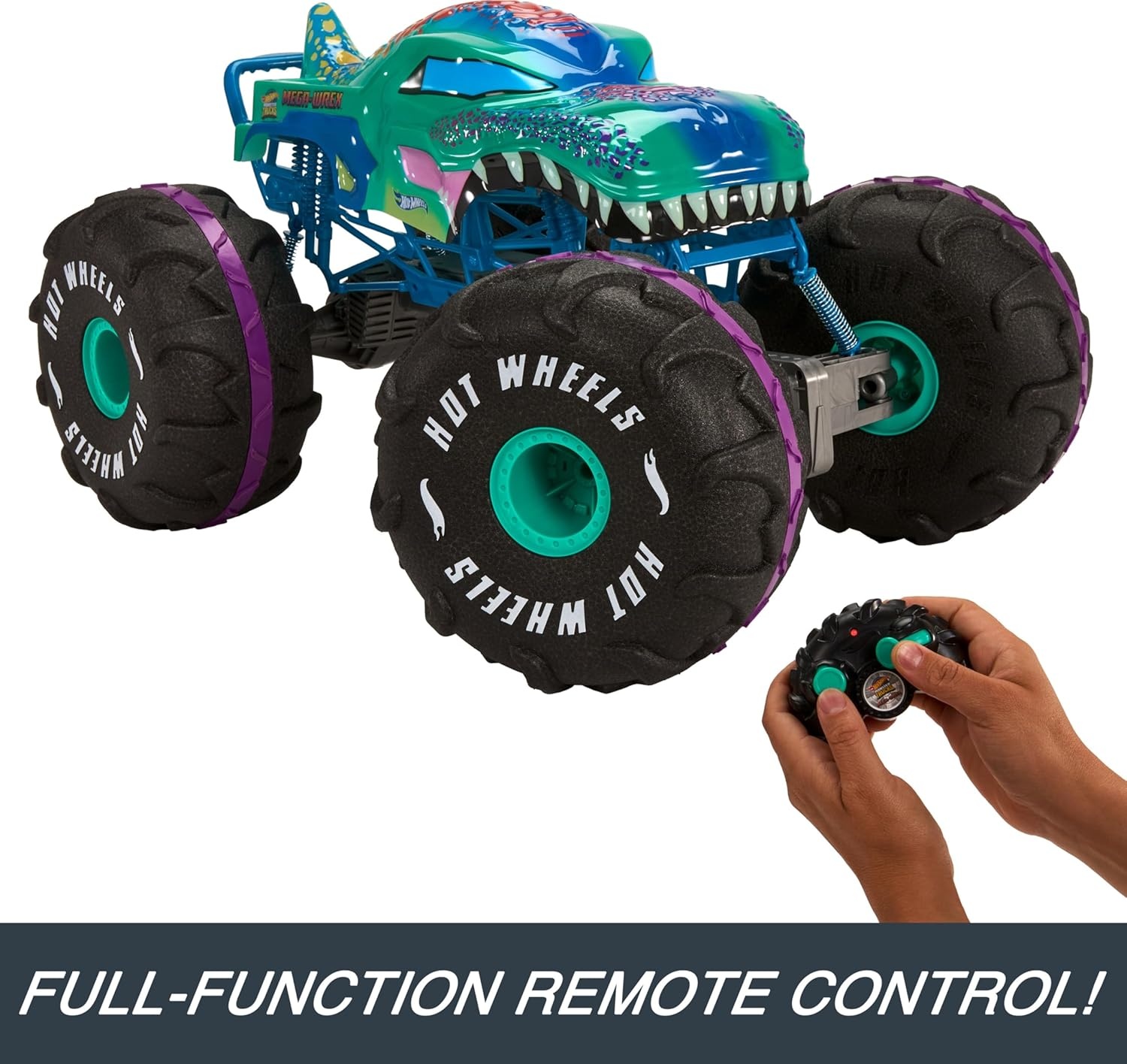 Monster Truck Mega-Wrex RC 1:6 - Blauw - 35% Korting