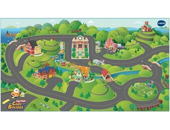 VTech Toet Toet Stad Speelmat - Frans - 123.5x69 cm - 33% Korting