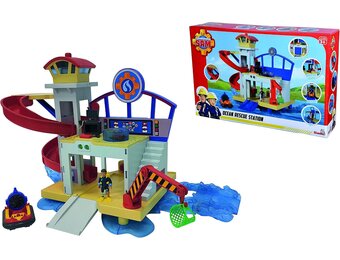 Brandweerman Sam Ocean Rescue Station Speelset met Geluid & Licht - 34% Korting!