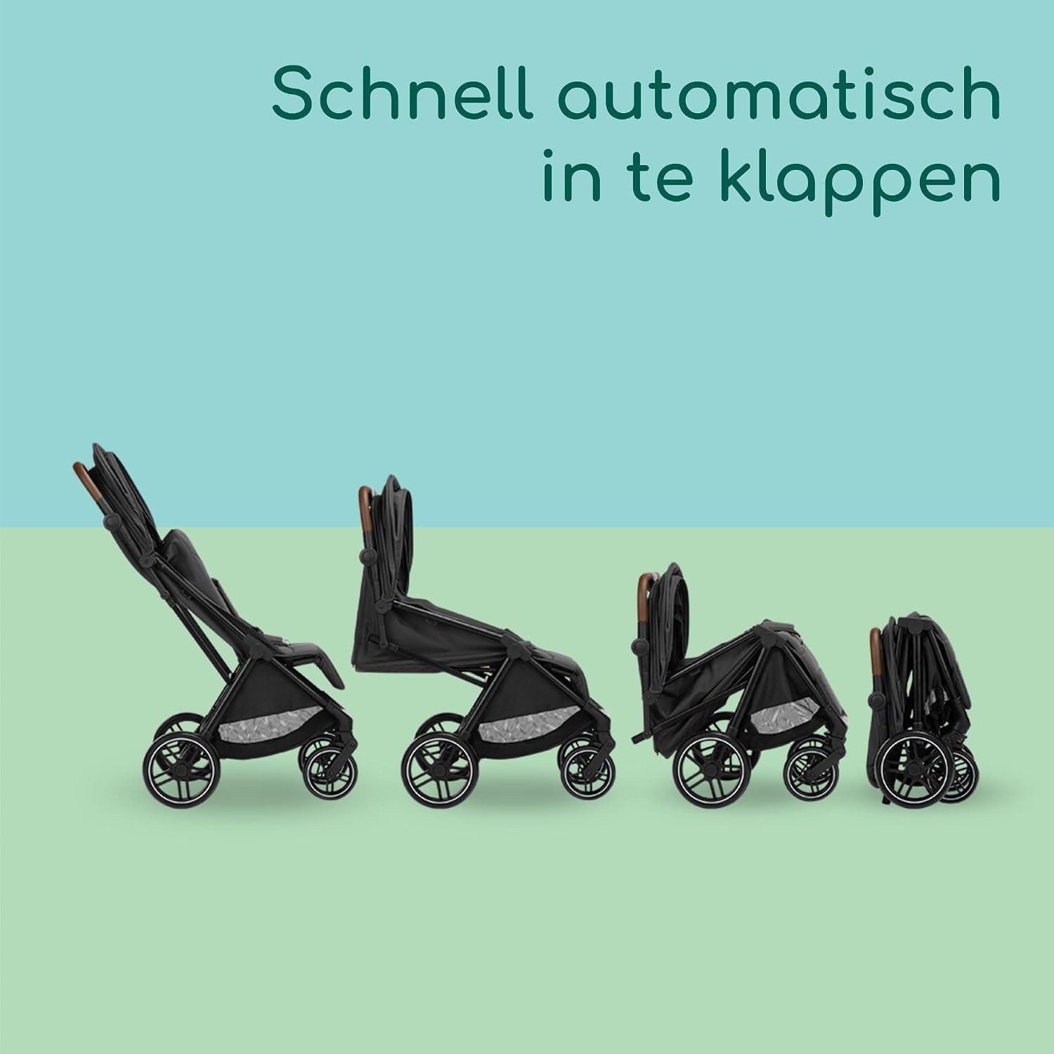 Kinderwagen Bebeconfort Indra - 70% Korting! Automatisch Opvouwbaar