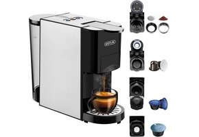 5-in-1 Koffiemachine: Warm & Koud, 5 Soorten Koffie - 59% Korting
