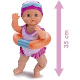 Zwempop 35cm Meerkleurig Interactief - Leert Zwemmen + Zwemband (34% Korting)