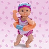 Zwempop 35cm Meerkleurig Interactief - Leert Zwemmen + Zwemband (34% Korting)