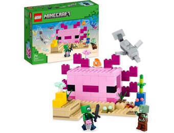 LEGO Minecraft Axolotl Huis Bouwset - 33% Korting