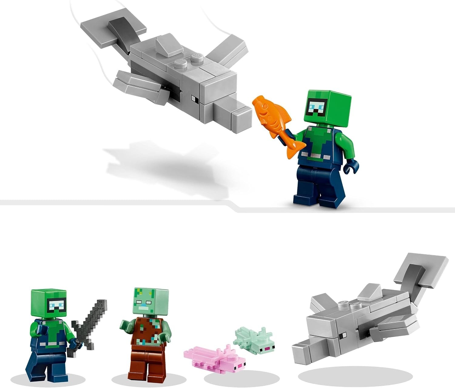 LEGO Minecraft Axolotl Huis Bouwset - 33% Korting