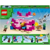 LEGO Minecraft Axolotl Huis Bouwset - 33% Korting