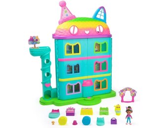 Poppenhuis met 15 Delen & 6 Geluidseffecten - 35% Korting