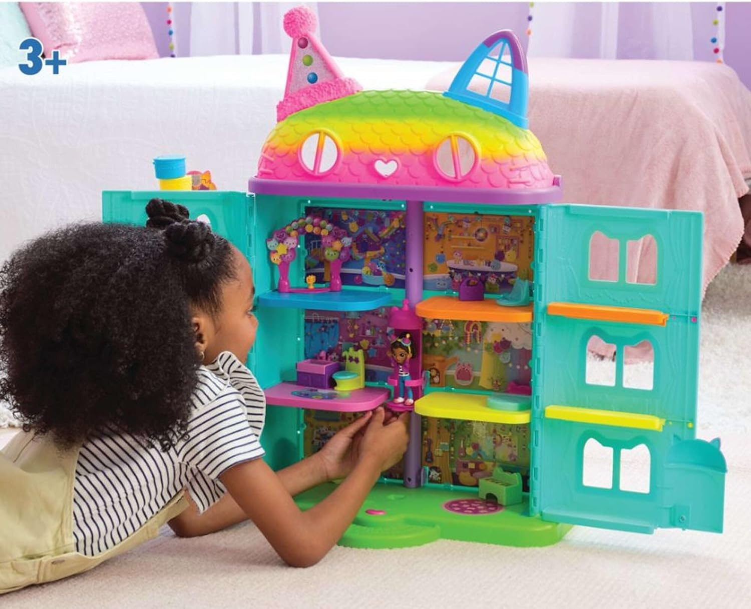 Poppenhuis met 15 Delen & 6 Geluidseffecten - 35% Korting