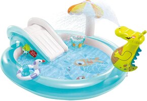 Opblaasbaar Alligator Waterspeelcentrum - 40% Korting