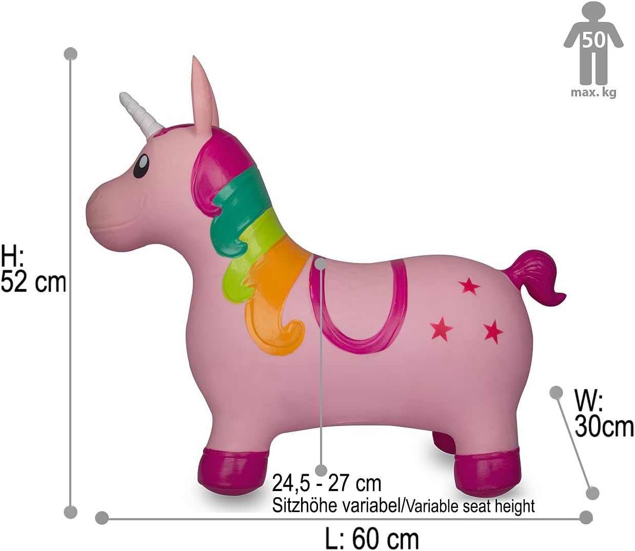 Springdier Eenhoorn met 33% Korting | Plezier voor Kinderen