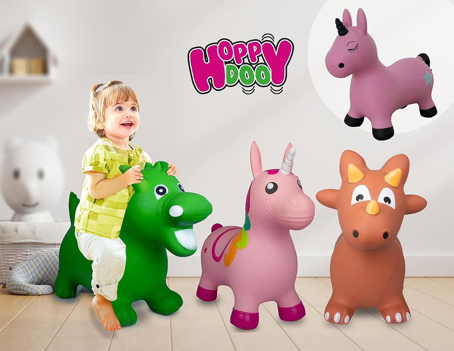 Springdier Eenhoorn met 33% Korting | Plezier voor Kinderen